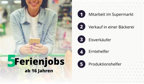 Ferienjob ab 14 Jahren Schweiz Jobs